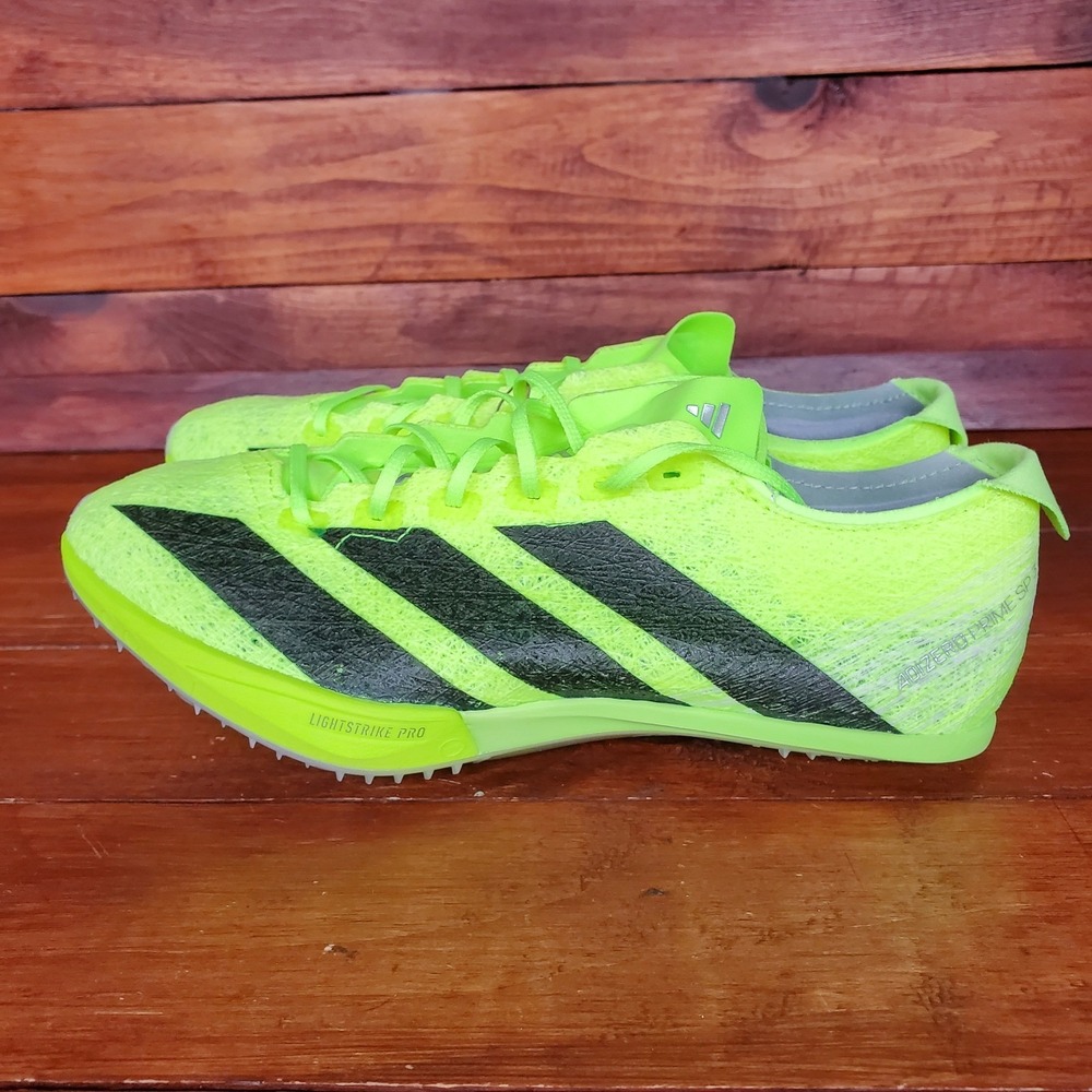 Adidas Adizero Prime SP 3 Track Spikes Men 7 Wmn 8 Neon Yellow Strung IH5800